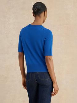 Hobbs Leena Short Sleeve Jumper - view 2, Navy