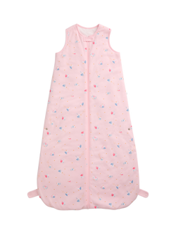 MORI Baby Enchanted Bunny Clever Sleeping Bag, 1.5 Tog, Pink Bunny, Pink Bunny