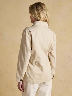 Joules Twyford Utility Jacket, Stone - view 2, Stone