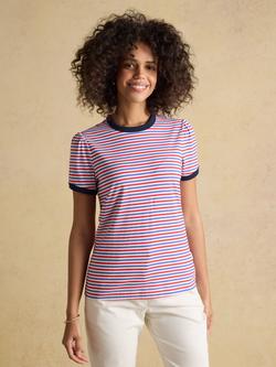 Joules Erin Stripe T-Shirt, Multi, Multi