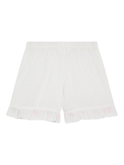 Angels by Accessorize Kids' Embroidered Sealife Shorts, White - view 2, White