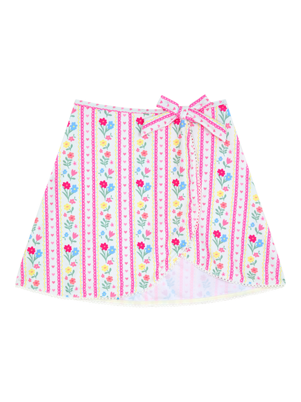 Angels by Accessorize Kids' Prairie Floral Skirt, Multi, Multi