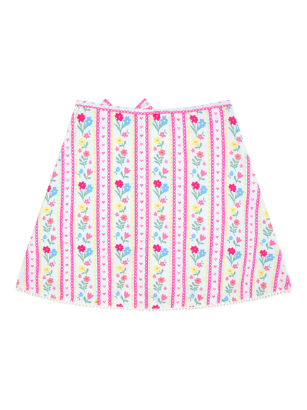 Angels by Accessorize Kids' Prairie Floral Skirt, Multi - view 2, Multi
