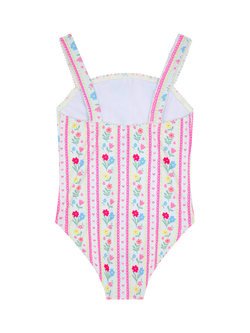 Angels by Accessorize Kids' Prairie Floral Swimsuit, Multi - view 2, Multi