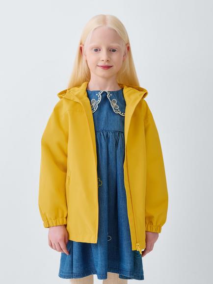 John Lewis Kids' Waterproof Jacket, Yellow, Yellow