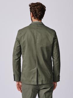 Aubin Mareham Patch Pocket Blazer - view 2, Khaki