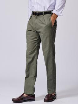 Aubin Mareham Chino Trousers - view 2, Khaki
