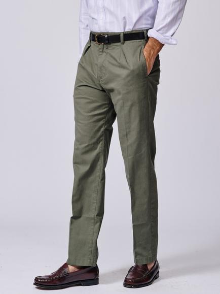 Aubin Mareham Chino Trousers - view 2, Khaki