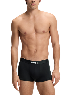 HUGO BOSS BOSS Trunks, Pack of 3, Grey/Multi - view 2, Grey/Multi