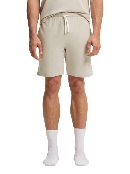 BOSS Stretch Cotton Lounge Shorts, Open Grey, Open Grey