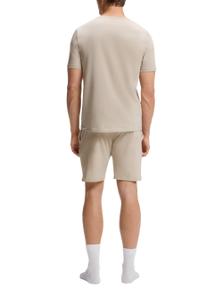 BOSS Stretch Cotton Lounge T-Shirt, Open Grey - view 2, Open Grey