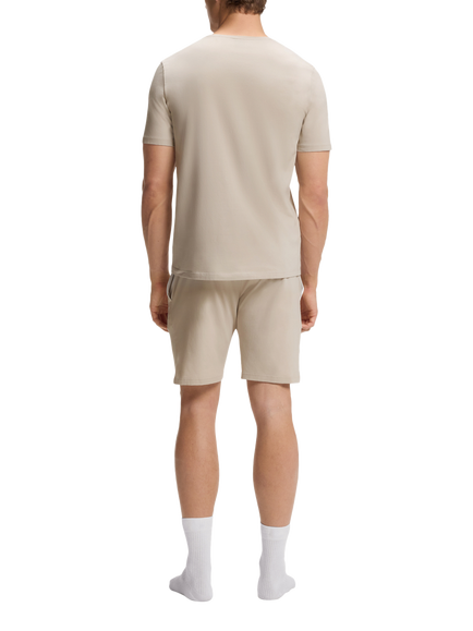 BOSS Stretch Cotton Lounge T-Shirt, Open Grey - view 2, Open Grey