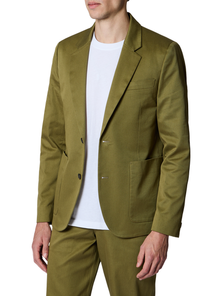 Paul Smith Cotton Blazer, Green, Green