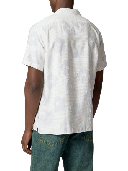 Paul Smith Casual Fit Floral Shirt, White - view 2, White