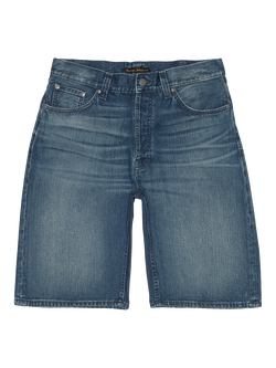 Nudie Jeans Zeb Denim Shorts, Blue Painter, Blue Painter