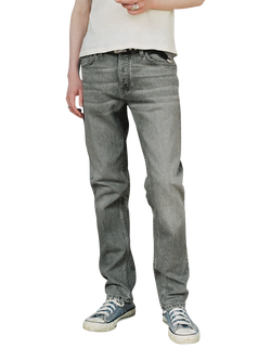 Nudie Jeans Solid Ollie Slim Fit Jeans, Pale Ash, Pale Ash