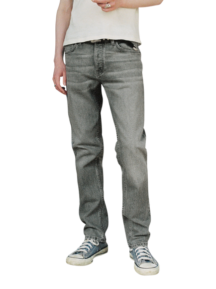 Nudie Jeans Solid Ollie Slim Fit Jeans, Pale Ash, Pale Ash