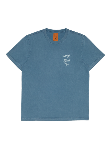 Nudie Jeans Roy Cotton Graphic T-Shirt, French Blue, French Blue