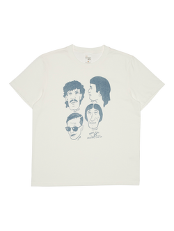 Nudie Jeans Roy Cotton Graphic T-Shirt, Chalk White, Chalk White
