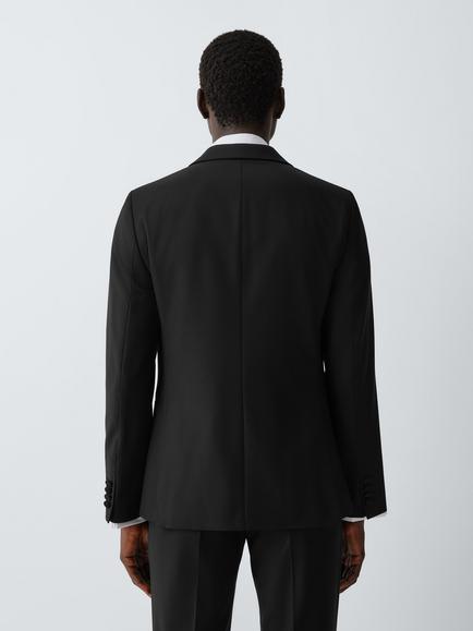 John Lewis Slim Fit Wool Rich Dinner Jacket - view 2, Black