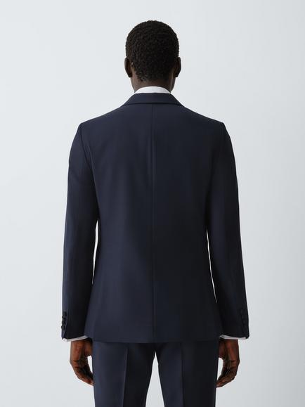 John Lewis Slim Fit Wool Rich Dinner Jacket - view 2, Navy