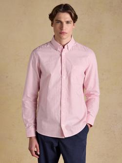 Joules Stripe Oxford Shirt, Pink, Pink