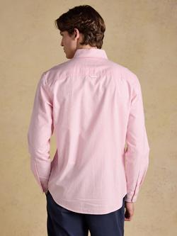 Joules Stripe Oxford Shirt, Pink - view 2, Pink