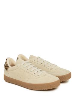 Celtic & Co. Suede Crepe Sole Trainers - view 2, White
