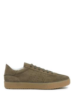 Celtic & Co. Suede Crepe Sole Trainers, Khaki