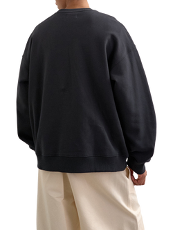 Topman Pittsburgh Chenille Sweatshirt, Black - view 2, Black