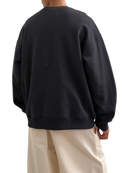 Topman Pittsburgh Chenille Sweatshirt, Black - view 2, Black