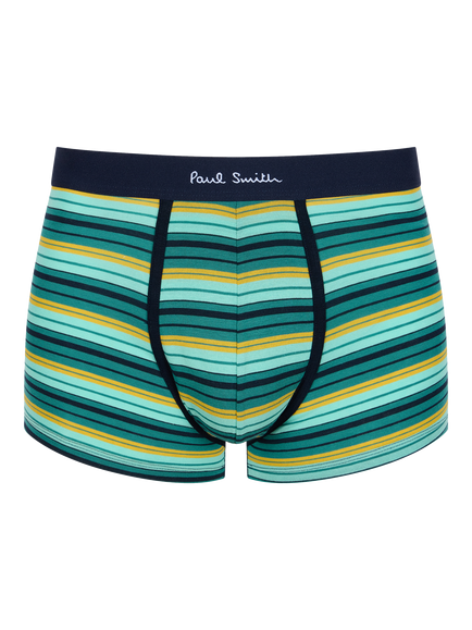 Paul Smith Cotton Blend Trunks, Pack of 3, Green Mid - view 2, Green Mid