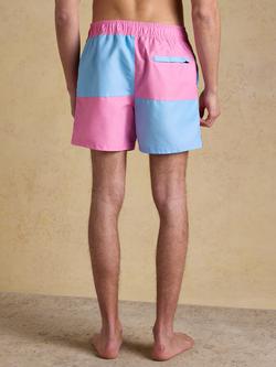 Joules Hotchpotch Swim Shorts - view 2, Pink