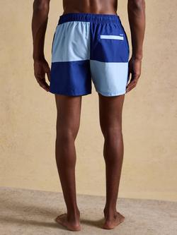 Joules Hotchpotch Swim Shorts - view 2, Blue
