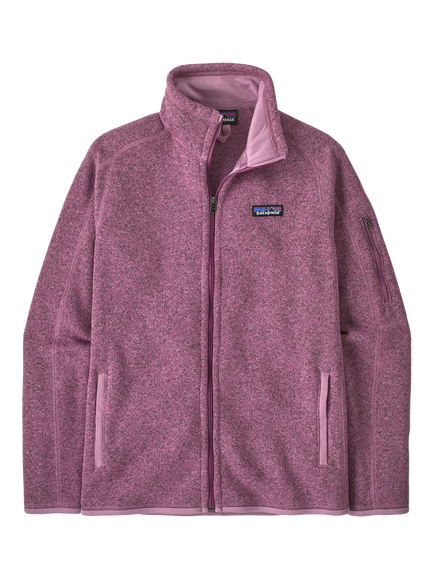 Patagonia Better Sweater Zip Jacket, Light Violet