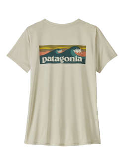 Patagonia Capilene® Cool Daily Graphic T-Shirt, Off White/Multi, Off White/Multi