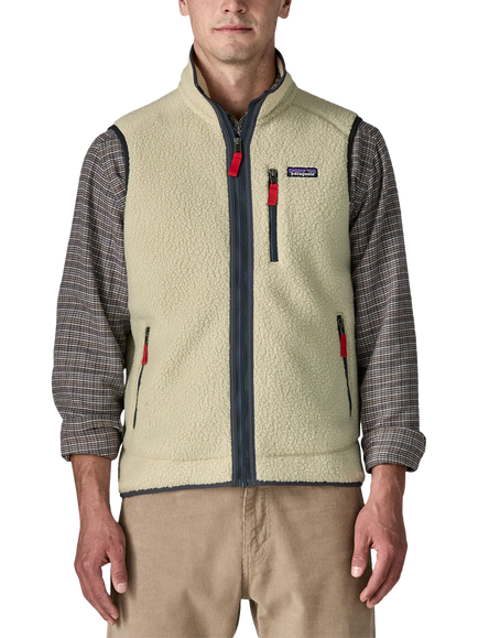 Patagonia Retro Pile Gilet, Cream, Cream