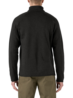 Patagonia Better Sweat Quarter Zip Fleece Jacket - view 2, Black