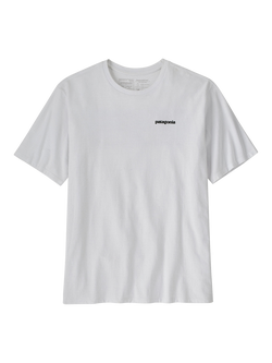 Patagonia Logo Graphic T-Shirt, White/Multi