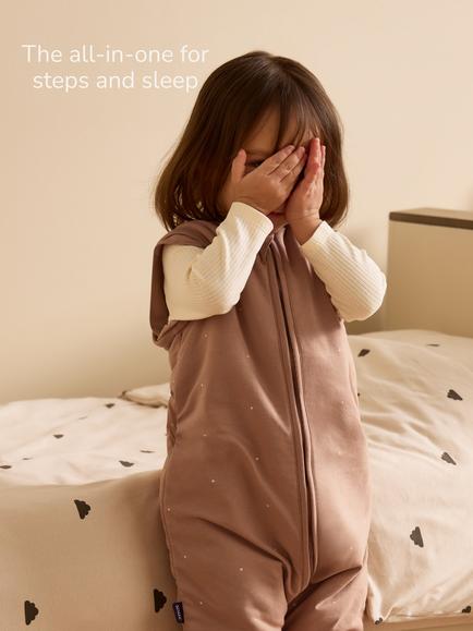 Snüz SnüzSuit Toddler Sleepsuit, 2.5 Tog, Blush Dot - view 2, Blush Dot