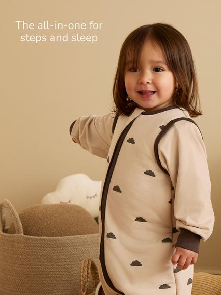 Snüz SnüzSuit Toddler Sleepsuit, 1 Tog, Sand Cloud - view 2, Sand Cloud