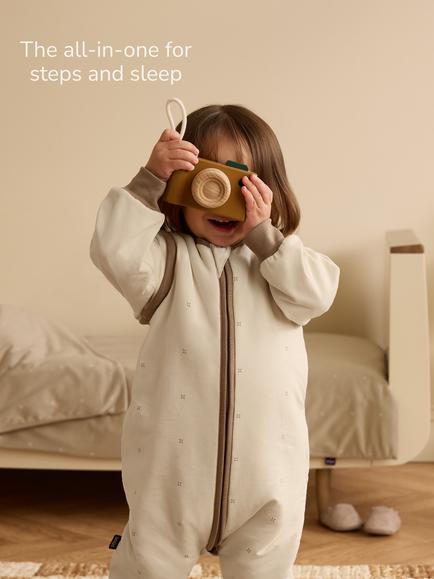 Snüz SnüzSuit Toddler Sleepsuit, 2.5 Tog - view 2, Cashmere Cross
