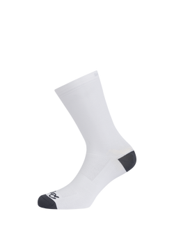 Rapha Logo Cycling Socks, White/Grey - view 2, White/Grey