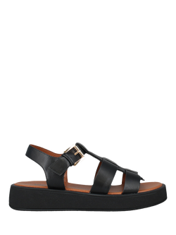Westland by Josef Seibel Macie 04 Gladiator Footbed Sandals, Black, Black