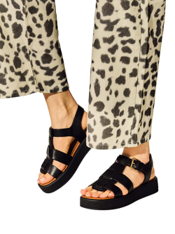 Westland by Josef Seibel Macie 04 Gladiator Footbed Sandals, Black - view 2, Black