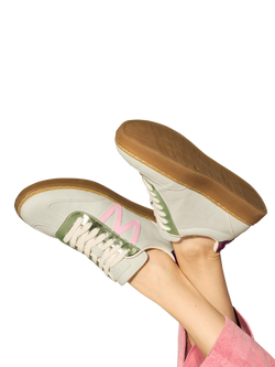 WESTLAND by Josef Seibel Kira 01 Vegan Lace Up Trainers, Green Mint - view 2, Green Mint