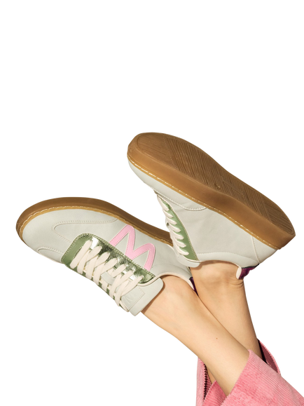 WESTLAND by Josef Seibel Kira 01 Vegan Lace Up Trainers, Green Mint - view 2, Green Mint