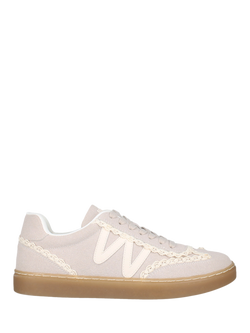 WESTLAND by Josef Seibel Kira 01 Vegan Lace Up Trainers, Off White, Off White