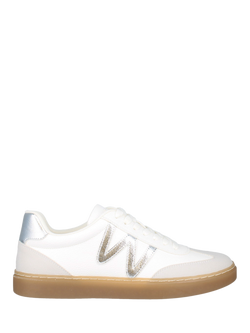 WESTLAND by Josef Seibel Kira 01 Vegan Lace Up Trainers, White/Multi, White/Multi