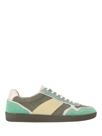 Kurt Geiger London Lloyd 2 Lace Up Trainers, Khaki